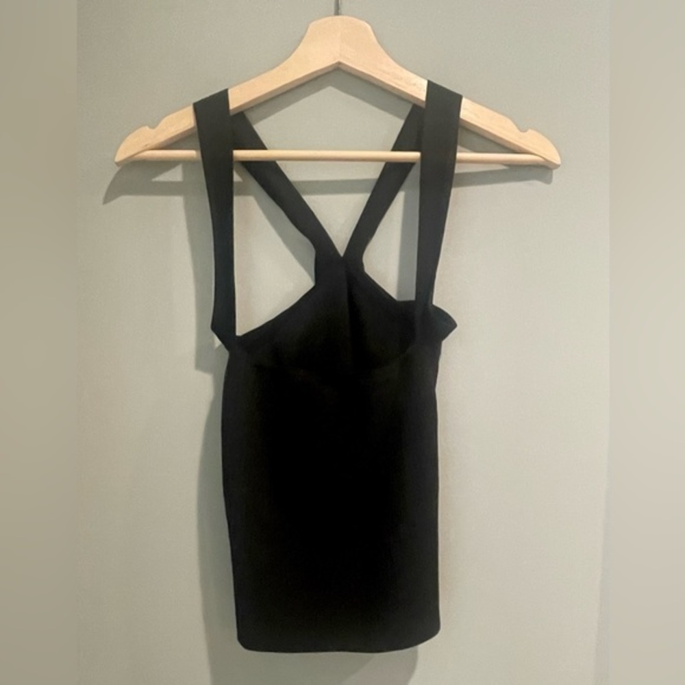 Topshop Ribbed Fitted‎ Tank- Size 2 - Picture 3 of 5
